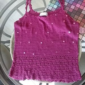 Valerie Stevens crochet top